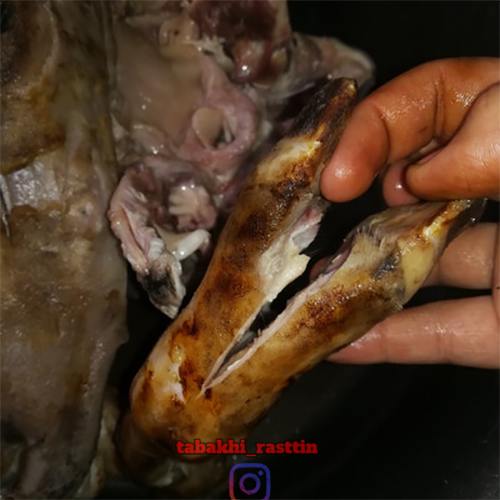تمیز کردن کرم کله پاچه