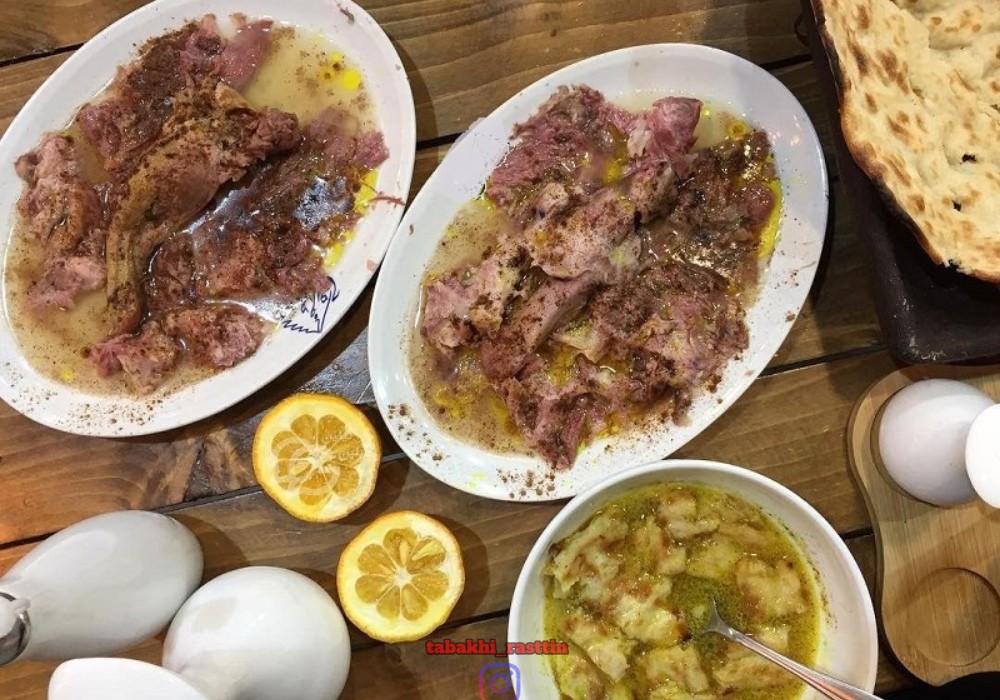 آداب خوردن کله پاچه