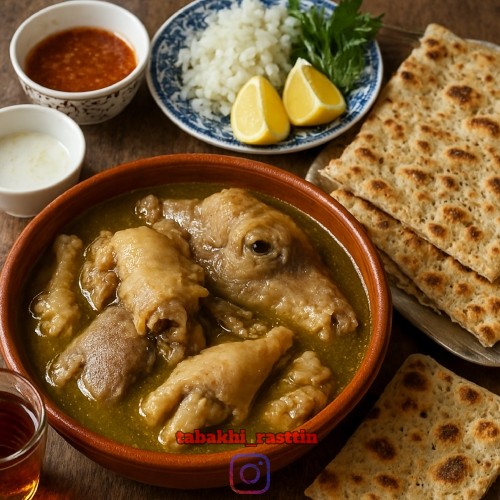 کله پاچه برای صبحانه